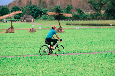 Taiwan has well-planned tourist bicycle paths Taiwan has well-planned tourist bicycle paths