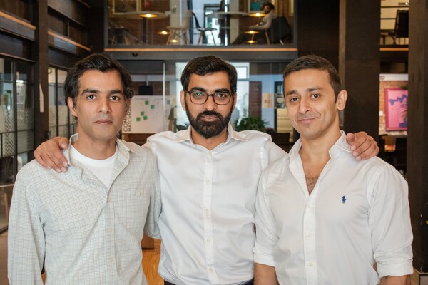 Farmdar co-founders Muhammad, Manghi and Ibrahim.