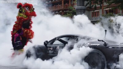 GAC GROUP HYPTEC SSR officially set a new Guinness World Record for the highest drift speed achieved by a pure electric vehicle, reaching an astonishing 213.523 km/h.