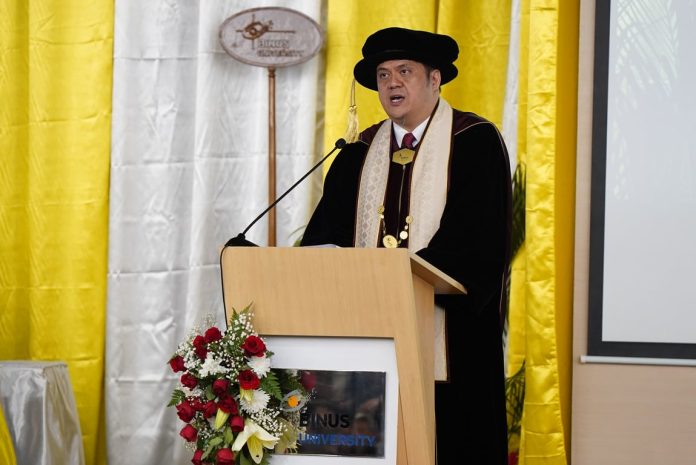 Guru Besar Baru BINUS UNIVERSITY Gagas “Coffee 5