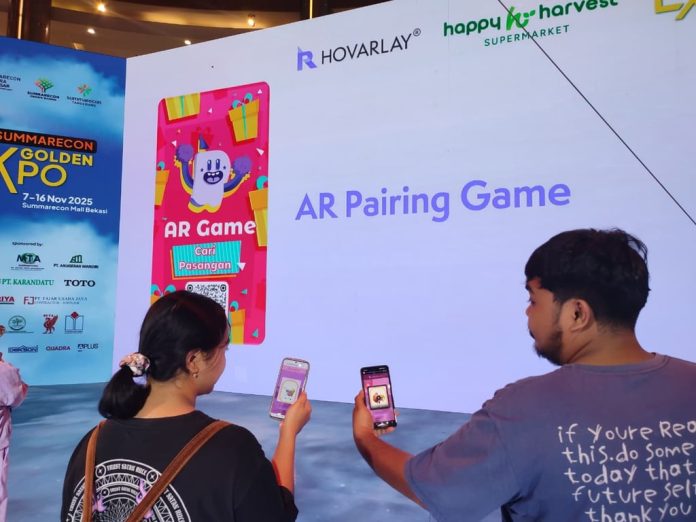 HOVARLAY Transformasikan Aktivasi Brand Lewat AR di Summarecon Golden Expo 2025