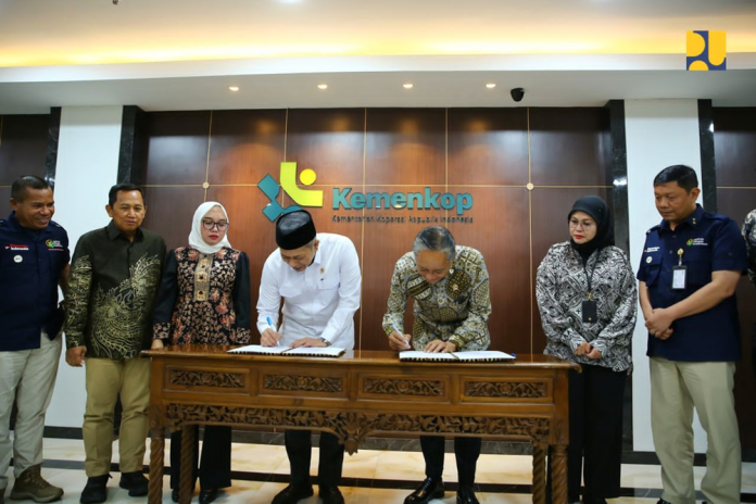 Kementerian PU dan Kementerian Koperasi Teken Nota Kesepahaman, Percepat Pembangunan Infrastruktur Bangunan Koperasi Merah Putih