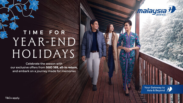 Malaysia Airlines Inspires Travellers to Plan Their Year-End Adventures with the “Time for Malaysia Airlines” Campaign