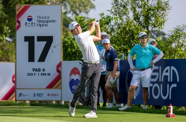 Moutai Singapore Open Is in Full Swing, With Jeunghun Wang Leading the Scoreboard