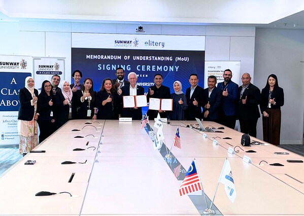 Sunway University and Elitery Sign Memorandum to Explore AI in Education
