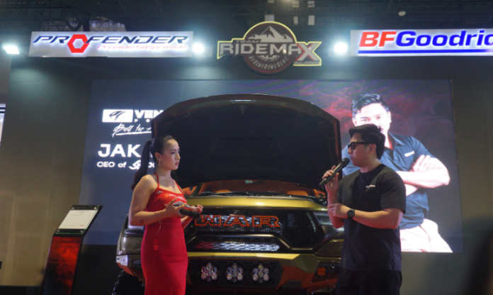 Team Ridemax Introduces Jak Roberto as the New Endorser for Venom Power Tires and Fuel Offroad at Manila Auto Salon 2025