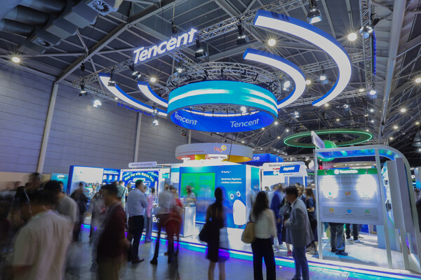 Tencent booth at Singapore FinTech Festival 2025 Tencent booth at Singapore FinTech Festival 2025