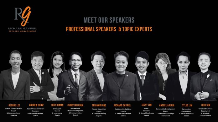 The First Professional Speaker Management Company Set Up In Singapore