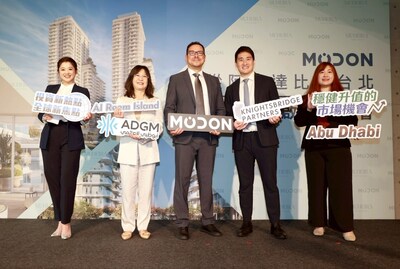 Abu Dhabi Government Developer Modon Makes Its Official Taiwan Debut Announces Market Entry and Launches Flagship ADGM Project "Muheira II"
