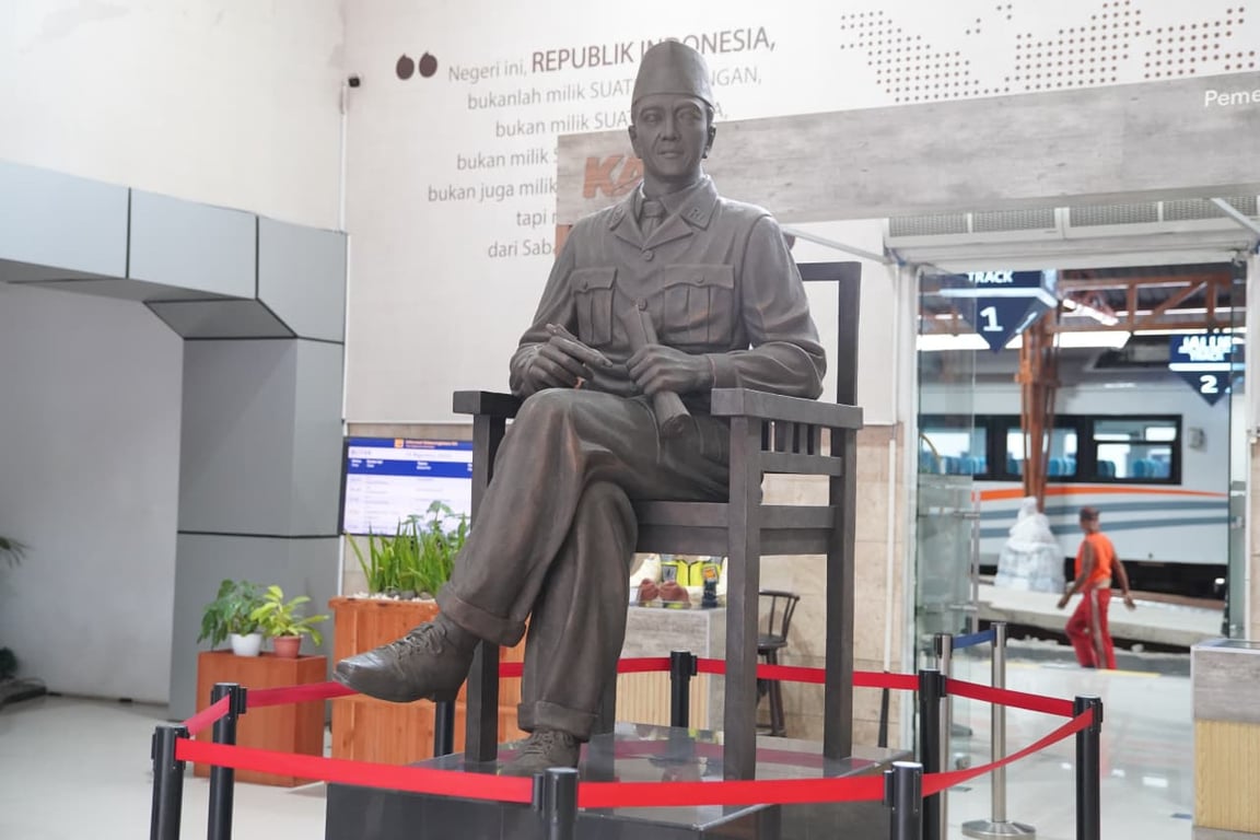 Area lobby Stasiun Blitar