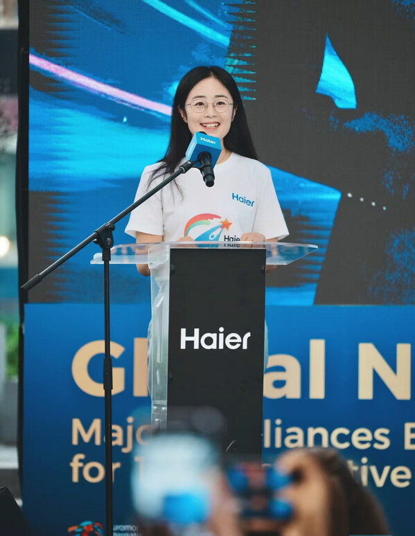 Ms Wang Mei yan,Vice President and Chief Brand Officer of Haier Group Ms Wang Mei yan,Vice President and Chief Brand Officer of Haier Group