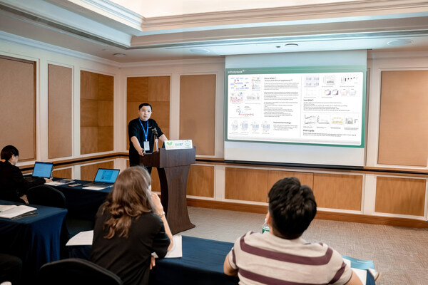 infinityseek’s scientific advisor delivers a presentation at BioST 2025 SG
