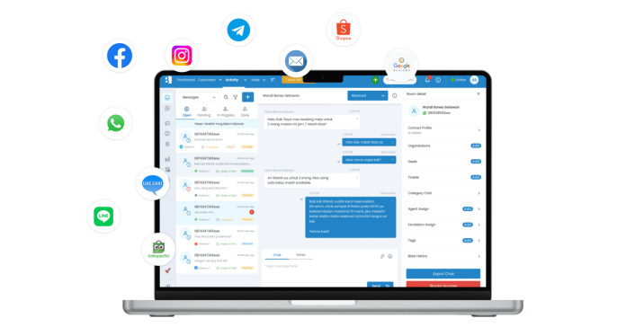 Barantum CRM Service Tingkatkan Produktivitas Helpdesk 2x Lipat