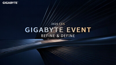 GIGABYTE Unveils "Refine & Define" Shaping Future of AI Computing at CES 2026