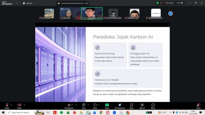 Telkom AI Center Bali Gelar AI Connect Online Series Bahas Peran AI dalam Keberlanjutan Lingkungan dan Transformasi Digital