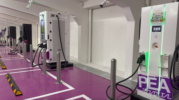 Zerova charging stations in operation in Thailand, supporting fleet and urban public charging. Zerova charging stations in operation in Thailand, supporting fleet and urban public charging.