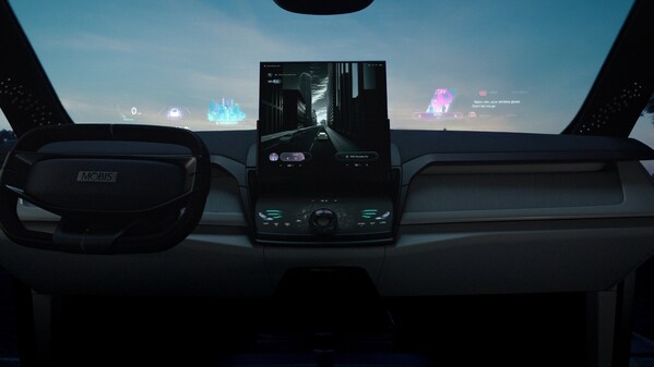 Windshields become transparent, interactive information interfaces. Windshields become transparent, interactive information interfaces.