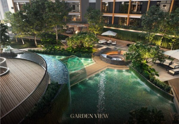 Armani Hallson KLCC (Photo Credit - Armani Group)_Garden View