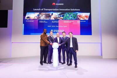 Huawei alongside its customers and partners announces five solutions (PRNewsfoto/Huawei)