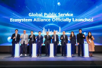 Launch of the Global Public Service Ecosystem Alliance (PRNewsfoto/Huawei) Launch of the Global Public Service Ecosystem Alliance (PRNewsfoto/Huawei)