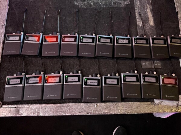 Favian first deployed Spectera at a major stop on the tour as part of the Sennheiser Spectera Pioneer Programme Favian first deployed Spectera at a major stop on the tour as part of the Sennheiser Spectera Pioneer Programme