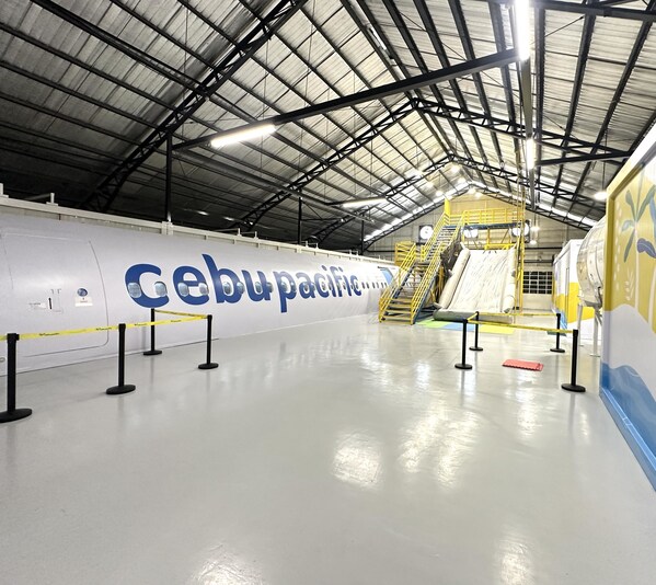 The Cebu Pacific Training Academy is equipped with Airbus A330 and ATR door trainers, cabin mock-ups, slide trainers, as well as classrooms and equipment rooms