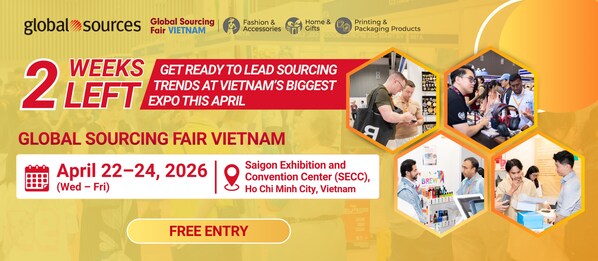 Global Sourcing Fair Vietnam 2026 Opens this April, Showcasing the Heartbeat of Vietnam & Asian Factories Global Sourcing Fair Vietnam 2026 Opens this April, Showcasing the Heartbeat of Vietnam & Asian Factories