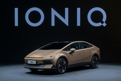 Hyundai Motor today reinforced its long-term commitment to the Chinese market at Auto China 2026, unveiling the all-new IONIQ V. (PRNewsfoto/Hyundai Motor Company)