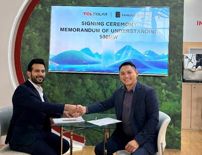 TCL SOLAR and TAIMOOR TRADING CO. have signed a Memorandum of Understanding (MOU).