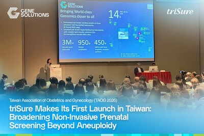triSure NIPT Debuts in Taiwan, Expanding Non-Invasive Prenatal Screening Beyond Aneuploidy