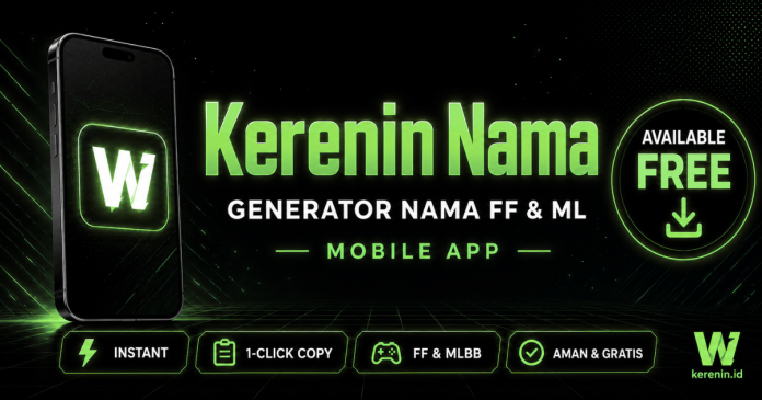 Aplikasi "Nama Keren FF dan ML" Dibahas oleh 5 Content Creator Gaming Indonesia dalam Sepekan