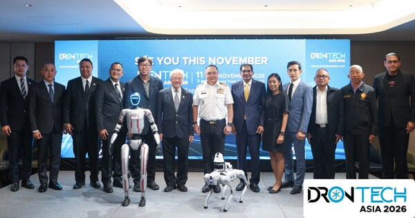 CAAT, DEPA, Department of Agriculture, GISTDA, DTI and Industry Leaders Unite at DronTech Asia 2026 Press Conference CAAT, DEPA, Department of Agriculture, GISTDA, DTI and Industry Leaders Unite at DronTech Asia 2026 Press Conference