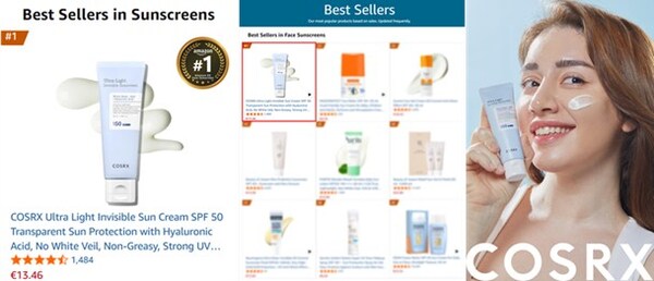 Amazon DE’s No.1 Sunscreen: COSRX Ultra-Light Invisible Sunscreen SPF50 PA++++ Amazon DE’s No.1 Sunscreen: COSRX Ultra-Light Invisible Sunscreen SPF50 PA++++