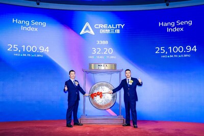 Creality 3D Successfully Listed in Hong Kong