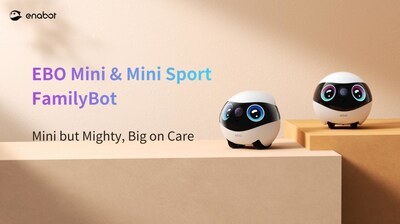 Enabot Introduces EBO Mini & Mini Sport FamilyBots