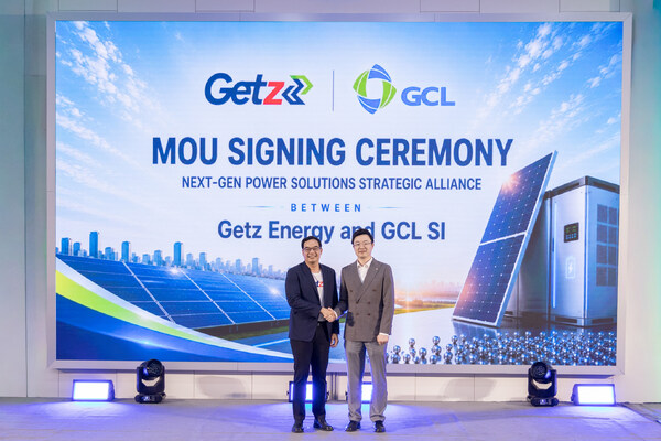 GCL SI and Getz Energy at the MOU signing ceremony, marking a strategic alliance for next-generation power solutions.