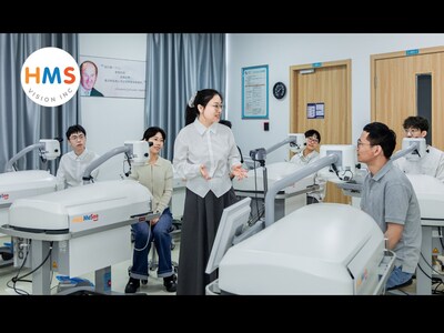 With the support of HMS Vision Inc., cataract specialists participate in instructor-led simulation-based cataract surgery training on HelpMeSee Eye Surgery Simulators at the Eye Hospital of Wenzhou Medical University, now the largest HelpMeSee training center worldwide with six simulators. With the support of HMS Vision Inc., cataract specialists participate in instructor-led simulation-based cataract surgery training on HelpMeSee Eye Surgery Simulators at the Eye Hospital of Wenzhou Medical University, now the largest HelpMeSee training center worldwide with six simulators.