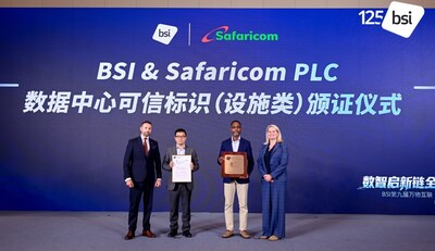 Safaricom Limuru Data Centre achieves BSI Data Centre Facilities Mark of Trust