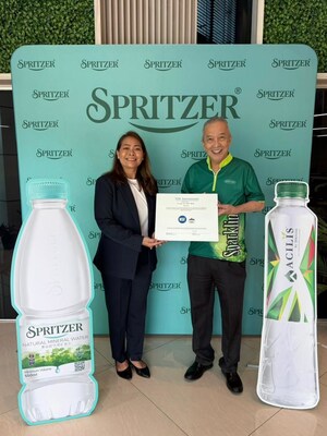 Spritzer Becomes First Malaysian Bottled Water Brand Certified by NSF for Beverage Quality