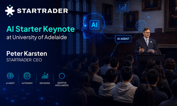 STARTRADER CEO Peter Karsten Delivers 'AI Starter' Keynote at University of Adelaide STARTRADER CEO Peter Karsten Delivers 'AI Starter' Keynote at University of Adelaide