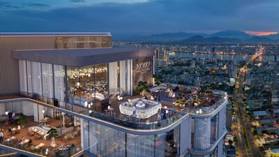 Perspective of Nobu Residences Danang (PRNewsfoto/Nobu Residences Danang)