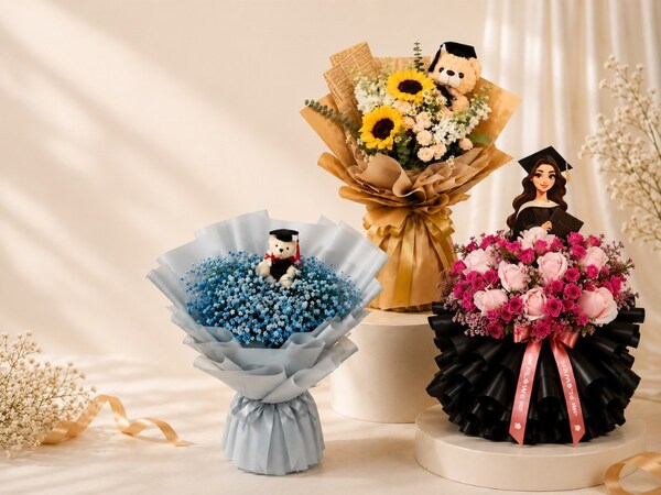 JM Flower Celebrates Singapore Graduates With 10% Off Unique Graduation Bouquets