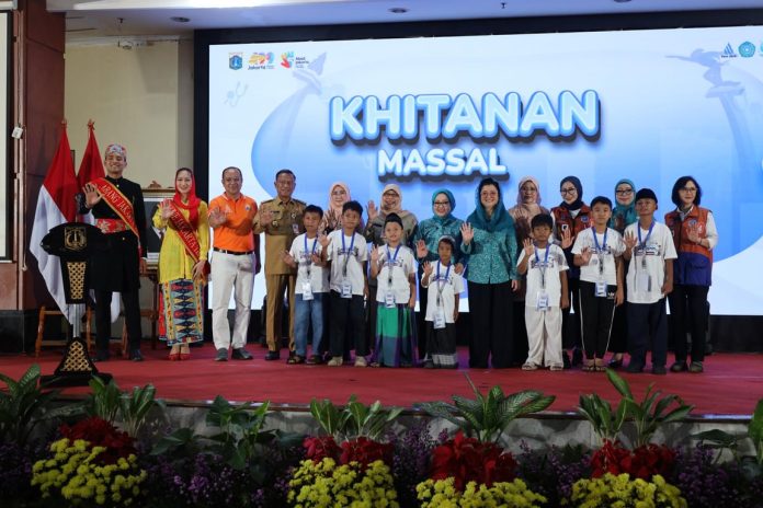 Kado Spektakuler! Di Momen HUT Jakarta ke-499, TP PKK Jakarta dan PAM JAYA Gratiskan Khitan untuk 2