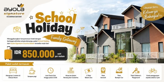 School Holiday 2026 Bersama Topotels Hotels & Resorts