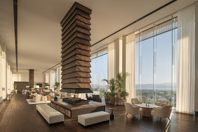 Lobby Lounge with Erhai Lake Views Lobby Lounge with Erhai Lake Views