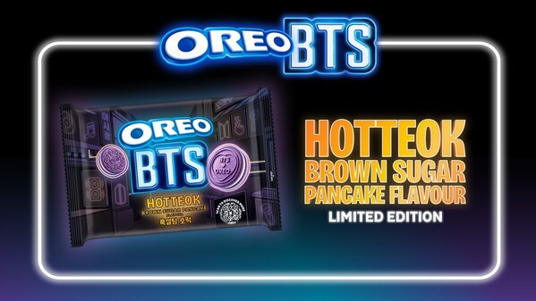 Limited Edition OREO & BTS Brown Sugar–Pancake Flavoured Cookie Pack Limited Edition OREO & BTS Brown Sugar–Pancake Flavoured Cookie Pack