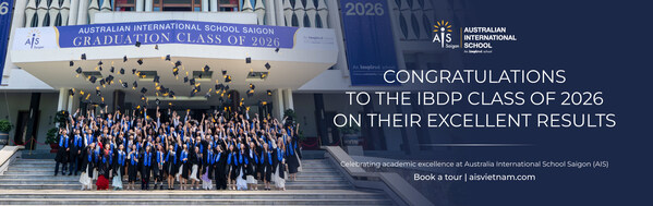 The Class of 2026 delivers the strongest IB Diploma results in AIS Saigon's history, with two students achieving a perfect 45-point score and graduates earning offers from leading universities worldwide. The Class of 2026 delivers the strongest IB Diploma results in AIS Saigon's history, with two students achieving a perfect 45-point score and graduates earning offers from leading universities worldwide.
