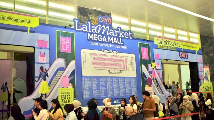 Bank Raya Dukung Lala Market Vol