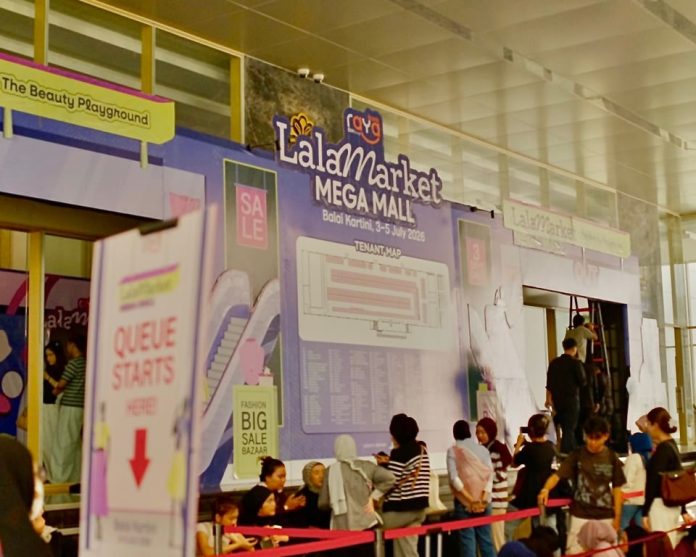 Bank Raya Hadir di Lala Market Vol