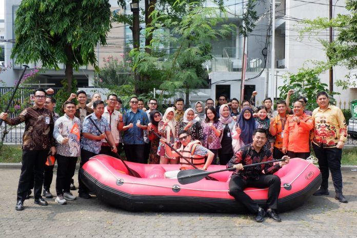 BRI Region 6 Gelar TOT Business Continuity Management dengan Simulasi Penggunaan Peralatan Keselamatan